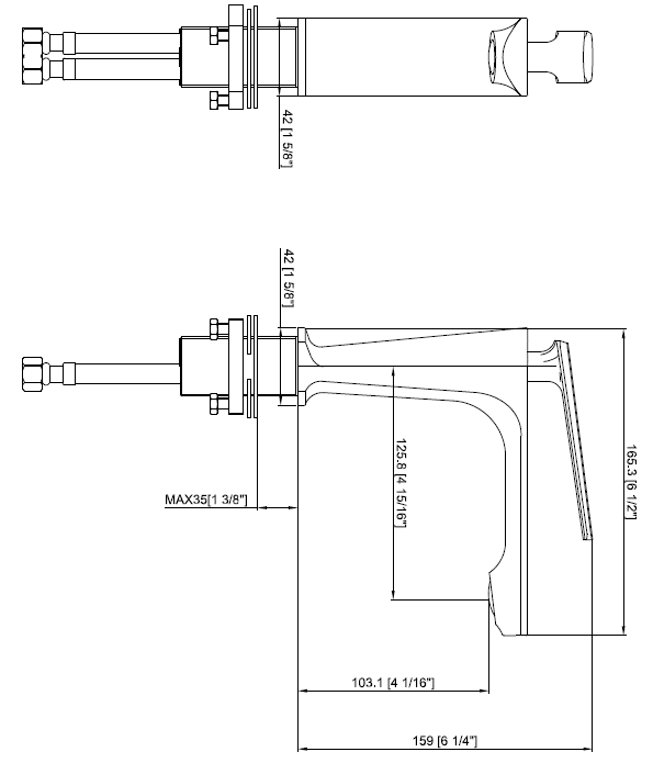 Countertop Faucet-81H69-CHR