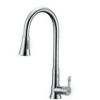Pull-Out Kitchen Faucet-82H18-CHR
