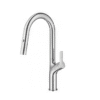 Pull-Out Kitchen Faucet-82H57-CHR