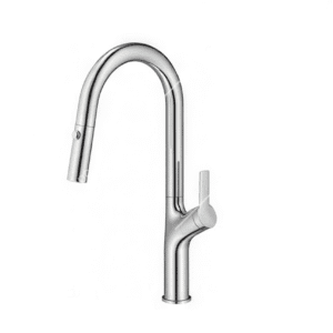 Pull-Out Kitchen Faucet-82H57-CHR