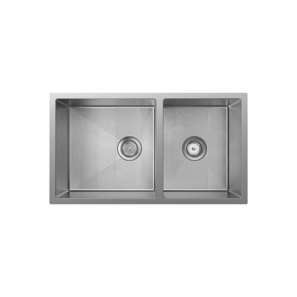 Kitchen Double Sink （Honeycomb Texture）