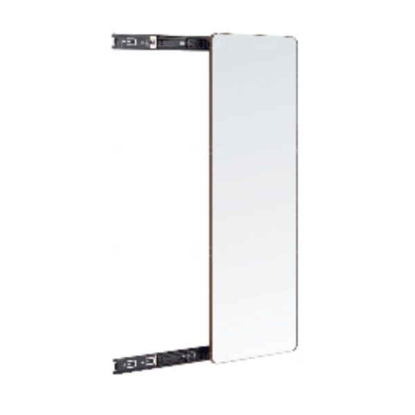 Untitled Artwork Minimalist Pull-Out Rotating Mirror (Rounded Corners) - 6112500