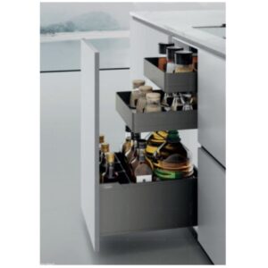 Phantom Soft-Close Three-Layer Four-Sided Storage Basket - 3184019