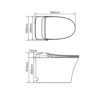 Untitled Artwork Smart Integrated Toilet – Full Intelligent Series-MB056