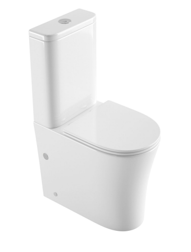 Toilet with WM Certified Dual-Flush System-CL-12373B