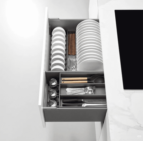 Phantom Double-Layer Dish Pull-Out Basket - 3188007