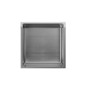 Single Compartment Wall Niche with Honeycomb Embossing