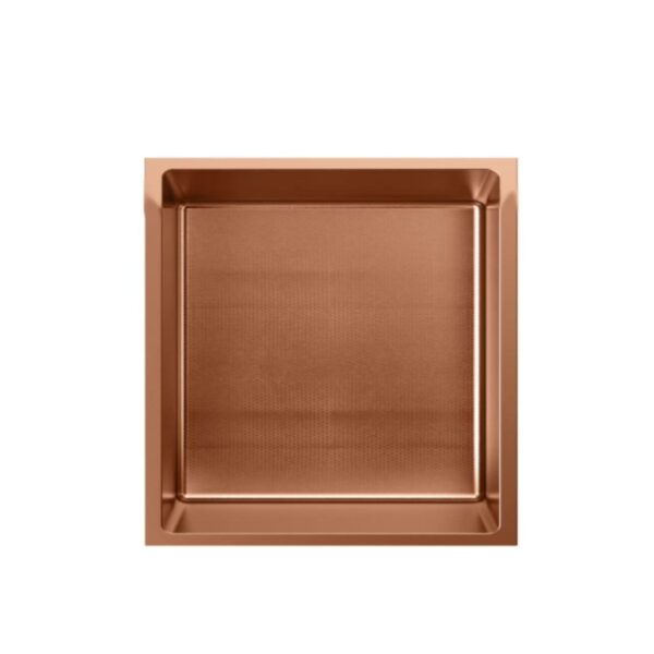 FB01.02 Single Compartment Wall Niche with Honeycomb Embossing