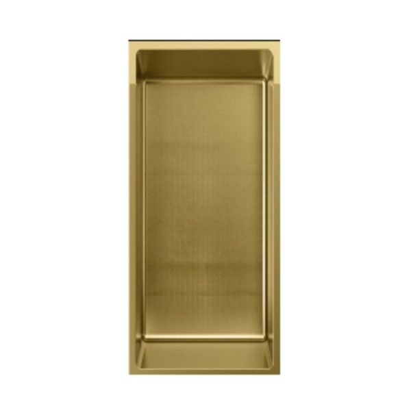 Single Long Wall Niche with Honeycomb Embossing