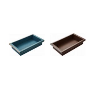 Shallow Leather Basket 564 × 475 - 706031