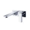 Untitled Artwork Wall Mounted Basin Mixer Tap-86H34-CHR