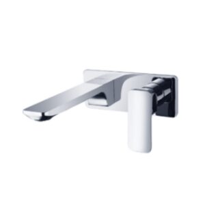Untitled Artwork Wall Mounted Basin Mixer Tap-86H34-CHR