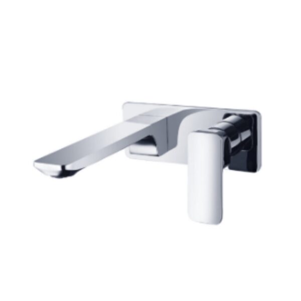 Untitled Artwork Wall Mounted Basin Mixer Tap-86H34-CHR